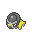 Recent gevangen Pokémon Shieldon